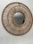 Large Coastal Rattan Round Wall Mirror For Sale - Image 4 of 12