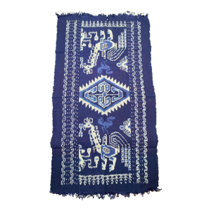 Sumba Island Indigo Textile, Sumba Warp Ikat