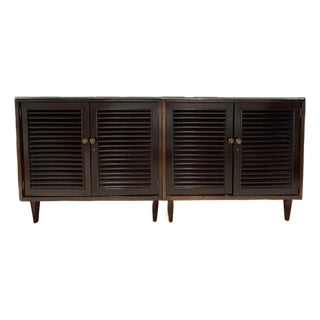 1950s Set of Two Gonzalo Puyat & Sons Cabinets For Sale