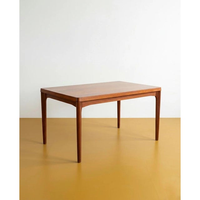 Vintage Danish Table in Teak with Extensions by Henning Kjærnulf, 1960s For Sale - Image 6 of 6