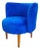 Set of Blue Armchairs, 1960 For Sale