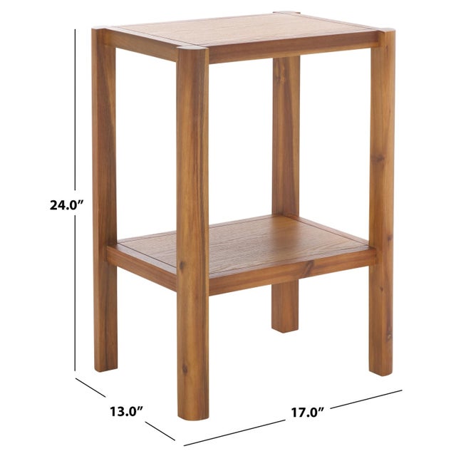 Contemporary Hendro Accent Table in Natural For Sale - Image 3 of 8