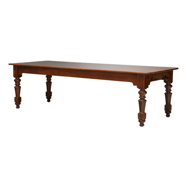 Mahogany Boardroom Table, 1880s For Sale
