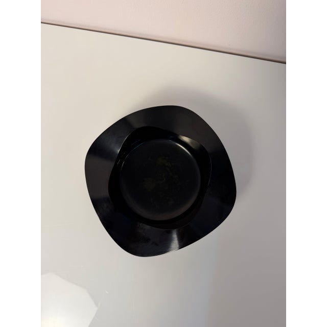Black Ashtray by Walter Zeischegg for Helit, 1960s For Sale - Image 3 of 10