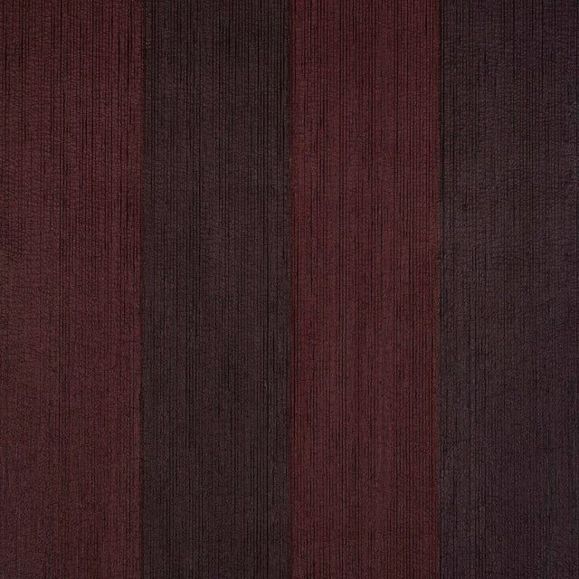 SAMPLE - Schumacher X Backdrop Painter's Stripe Wallpaper In Self-Portrait For Sale
