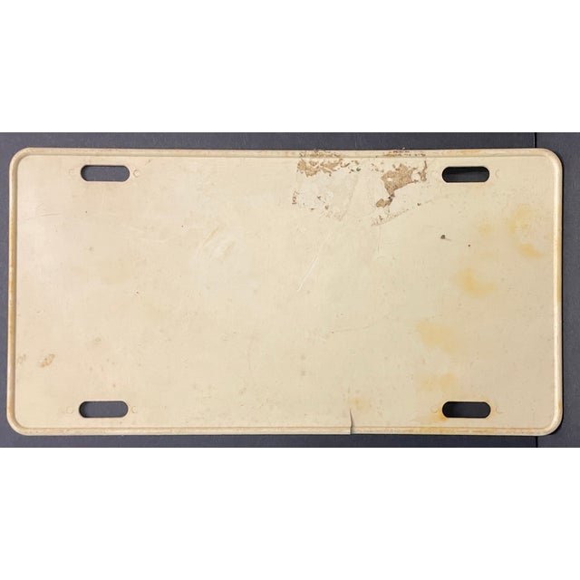 Traditional 1972 Presidential Democratic Convention Official Car Tag for Framing For Sale - Image 3 of 3