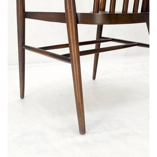 Pair of Paul McCobb Solid Birch Round Back Barrel Shape Arm Chairs For Sale - Image 13 of 17