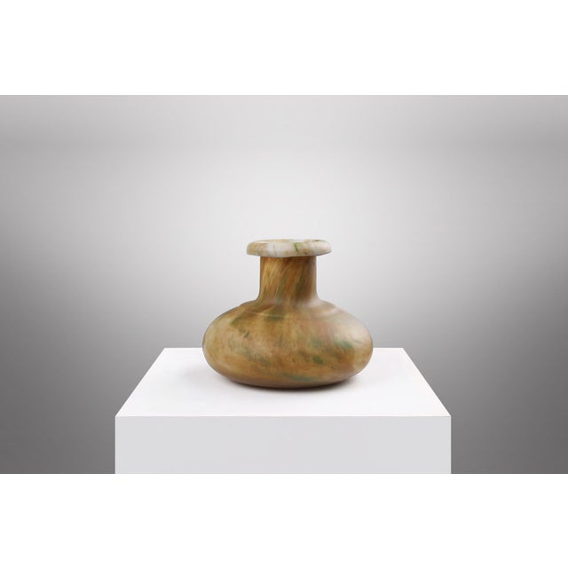 Art Nouveau Pâte de Verre Vase, France, 1920s For Sale - Image 9 of 9