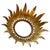 Large Spanish Sunburst Flush Mount in Gilt Metal with Support, 1950 For Sale - Image 12 of 12