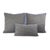 F. Schumacher Orwell in Lapis Lumbar Pillow Cover - 11" X 20" For Sale In Portland, OR - Image 6 of 7