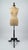 Vintage Haute Couture Tailor's Dummy with Cabaret Base from Stockman Paris, 1930s For Sale - Image 3 of 5