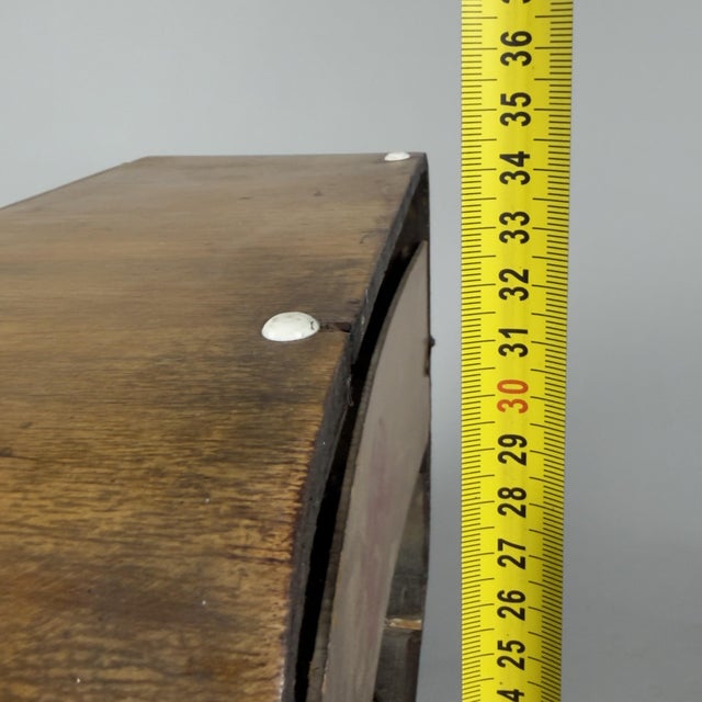 Vintage Wooden Radio, 1940 For Sale - Image 12 of 13