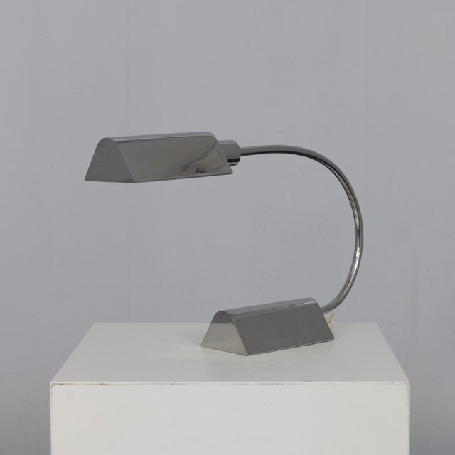 Vintage Table Lamp by Cedric Hartman, 1970s For Sale - Image 4 of 9