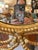 Gold Italian Giltwood Oval Antique Mirror For Sale - Image 8 of 18
