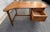 1950s Midcentury Boomerang-Top Floating Walnut Desk by American of Martinsville For Sale - Image 10 of 16