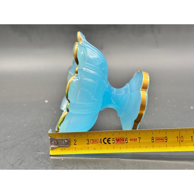 Napoleon III Blue Opaline Jam Jars For Sale - Image 7 of 12