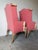 Vintage Hollywood Regency Style Floral Upholstered Wingback Lounge Chairs – A Pair For Sale - Image 15 of 15