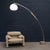Vintage Italian Extendable Arc Floor Lamp, 1970 For Sale - Image 17 of 18