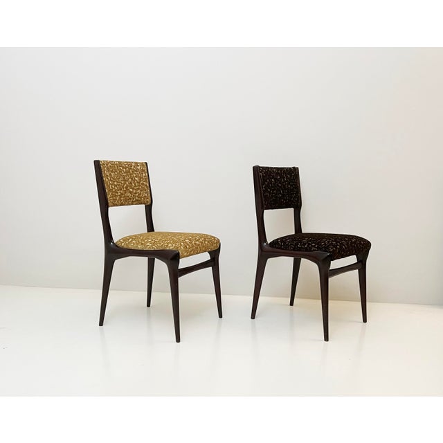 Model 671 Chairs by Carlo de Carli, 1950s, Set of 6, in Flawless conditions. Designed 1950 to 1959