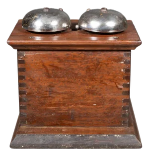 19th C. San Francisco "Pac Tel" Telephone Extension Ringer Box c.1890