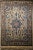 Vintage Tabriz Area Rug, Handwoven Wool, Floral Pattern, Ivory & Blue, 6’ X 8’ For Sale In Chicago - Image 6 of 12