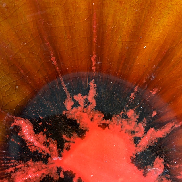 Ceramic May Rich Company Glazed Bowl and Platter For Sale - Image 7 of 9