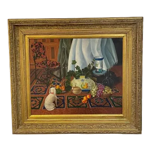 Mid 20th Century Interior Still Life, English School