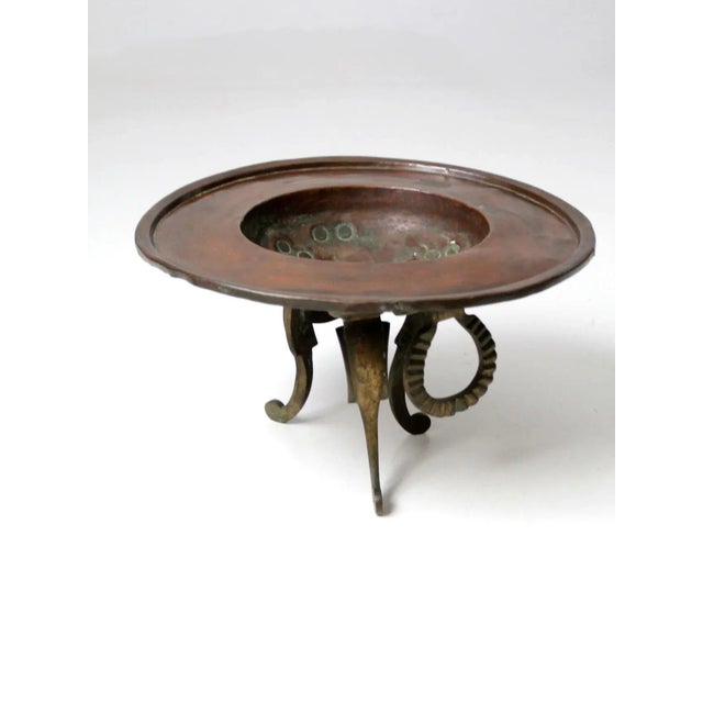 Antique Copper and Brass Brazier For Sale - Image 6 of 13