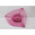 Glass Abstract 16" Dish Purple Pink Glass Signed For Sale - Image 7 of 9