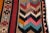 Mid-20th Century Turkish Kilim Multicolor Handmade Tribal Wool Rug For Sale In New York - Image 6 of 10