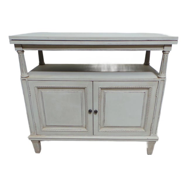 Gustavian Style Bar Cabinet For Sale