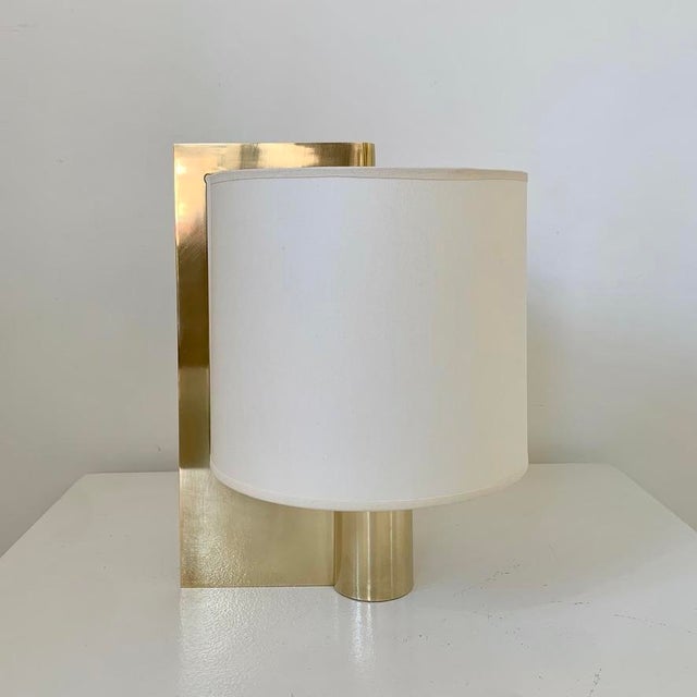Metal Brass Table Lamps by Giuliana Gramigna, 1970, Set of 2 For Sale - Image 7 of 16