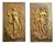 Antique Bronze Bas-Relief Plaques with Spring and Summer Motifs, France, 1880s, Set of 2 For Sale