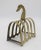 A superb vintage brass duck letter rack from across the pond. Four slots for letters or stationary. This would be an...