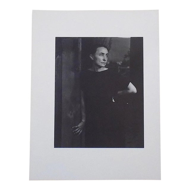 Large Vintage Photogravure-"Georgia O'Keeffe" by Alfred Stieglitz (Usa 1864-1946) For Sale