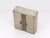 White Vintage French Metal Medicine Cabinet, 1940s For Sale - Image 8 of 13