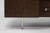 t.h. Robsjohn-Gibbings Credenza in Walnut and Brass, C. 1950s For Sale - Image 10 of 11