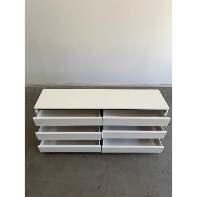 White 1990s Rougier Post Modern Dresser For Sale - Image 8 of 14
