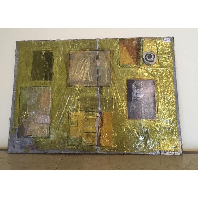 Ermete Lancini, Abstract Collage, 1967, Mixed Media For Sale - Image 13 of 18