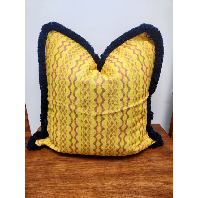 A bold and beautifully made set of oversized decorative pillows by Design Legacy. These statement pillows feature a...