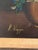 Traditional Vintage Signed R. Krueger Floral Still Life Oil Painting in Carved Wood Frame For Sale - Image 3 of 7
