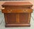 Traditional Hickory Chair Crossbanded Mahogany and Satinwood Flip-Top Rolling Buffet Server For Sale - Image 3 of 12