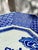 Early 20th Century Late Qing Chinese Blue & White Octagonal Landscape Serving Plate For Sale - Image 11 of 16