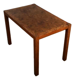 Checkered Wengé, Oak & Mahogany Coffee Table by Gorm Lindum for Tranekær Furniture, 1970s
