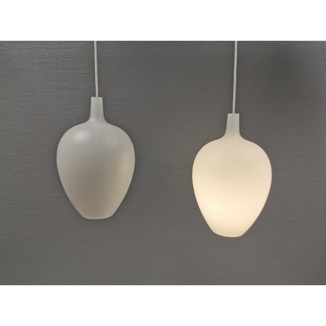 Two Pompei Pendant Lamps by Jo Hammerborg for Fog & Mørup, 1960s, Set of 2 For Sale - Image 12 of 14