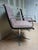 Black Set of Delta Pink Leather Office Chairs from Wilkhahn, 1968 For Sale - Image 8 of 17