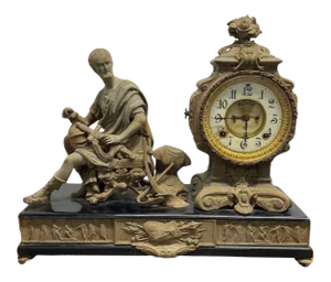 19th Century Ansonia Decorative Mantle Clock