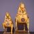 Pair of Gilt Bronze Cloisonné Enamel Horse Figures For Sale - Image 4 of 10