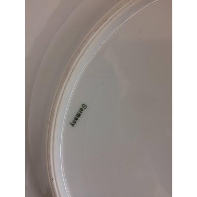 1920s Porcelain Dinner Plates, Bavarian Plates, Set of Ten For Sale - Image 4 of 10