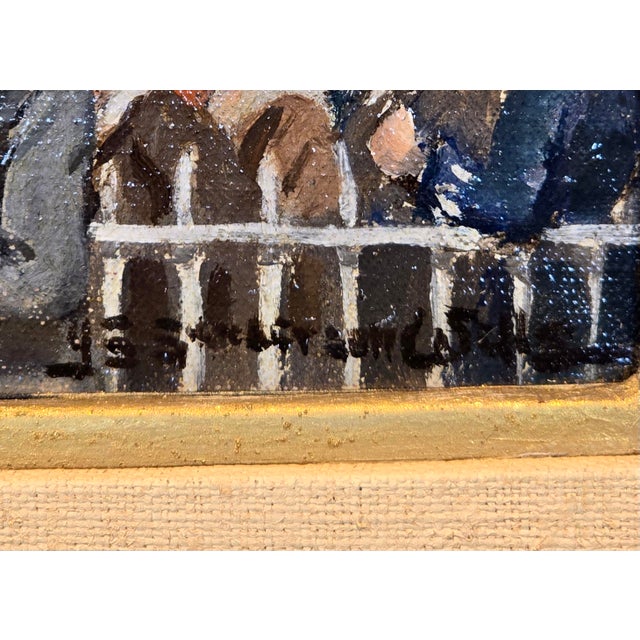 Blue Sanderson Wells- Hyperium 1933 Epson Derby Horse Race Winner -Oil Painting For Sale - Image 8 of 11